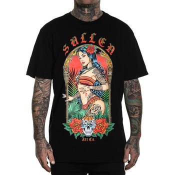 SULLEN Мъжка тениска sullen - hula girl - black - scm7266_bk