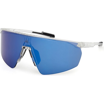 adidas eyewear Мъжки очила Adidas eyewear SP0075 Mirror S3 Running glasses - Crystal / Blue Mirror - размер One Size (205-7217-0111)