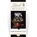 Čokolády Lindt Excellence 90% 100g