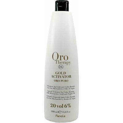 Fanola Oro Therapy Оксидант с арганово масло и кератин, 20 Vol, 1000 ml