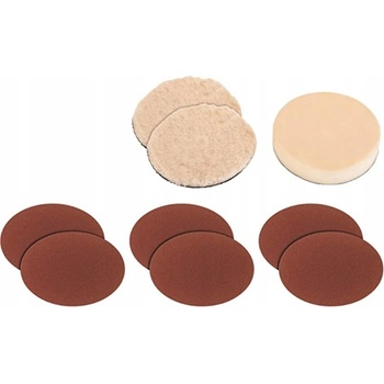 EinhellSada leštících návleků a brusných kotoučů 180 mm 9 ks