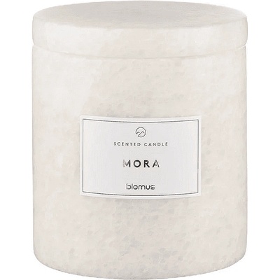 Blomus (Германия) Ароматна свещ BLOMUS FRABLI с аромат Mora - Ø8 х h9 см - цвят бежов (BLOMUS 65453)