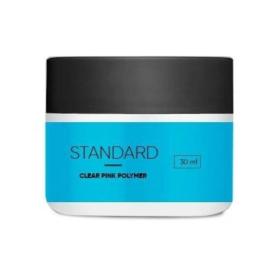 Mistero Milano akrylový prášek CLEAR PINK POLYMER STANDARD 30 ml