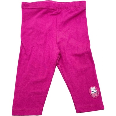 La Compagnie des Petits Dětské tepláky s nášivkou růžová