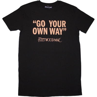 Fleetwood Mac Go Your Own Way Black L Дамски Риза (<![CDATA[FMDRS26LB03]]>)