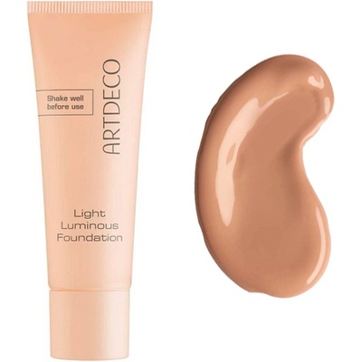 Artdeco Lehký rozjasňující make-up Light Luminious Foundation 45 Gentle Mahogany 25 ml