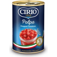 Cirio Rajčata loupaná krájená 425 ml