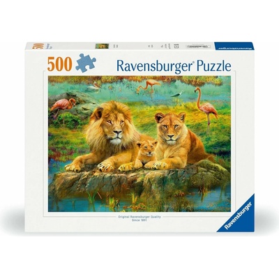 Ravensburger Lví rodina 500 dílků
