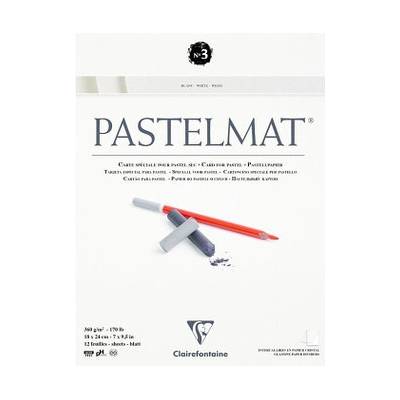 ClairefontaineBarevný papír v bloku Pastelmat