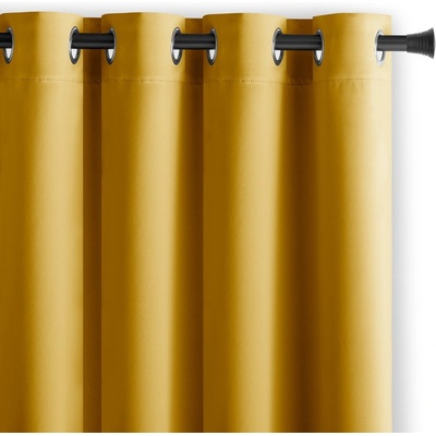 Restilo Жълто затъмняващо перде 140x175 cm Kierra - Restilo (120019450)