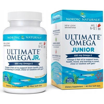 Nordic Naturals Ultimate Omega JUNIOR 90 softgel kapslí