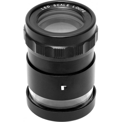 KINEX Lupa s mm stupnicí 15x