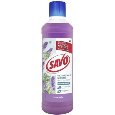 Savo na podlahy tekutý čistiaci a dezinfekčný prípravok bez chlóru Levanduľa 700 ml
