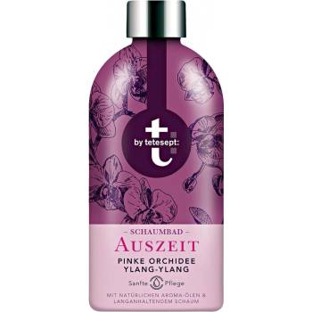 Tetesept Auszeit Odpočinek růžová orchidej a ylang-ylang pěna do koupele 420 ml