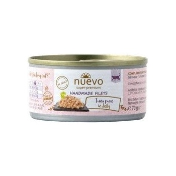 NUEVO CAT Handmade Pure tuňák v želé 70 g