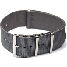 NATO Strap Šedá NTS005 šíře