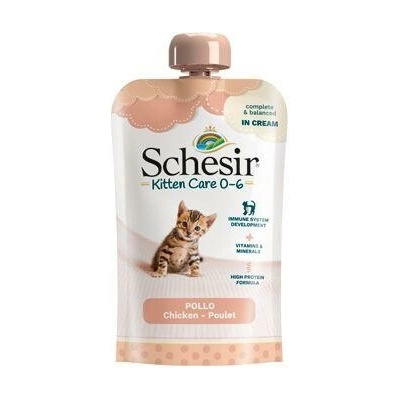 Schesir Cat Kitten kura v krému 150 g