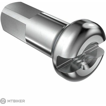 DT Swiss Squorx Pro Head Pro Lock mosadz nipel 2,0x15 mm strieborný