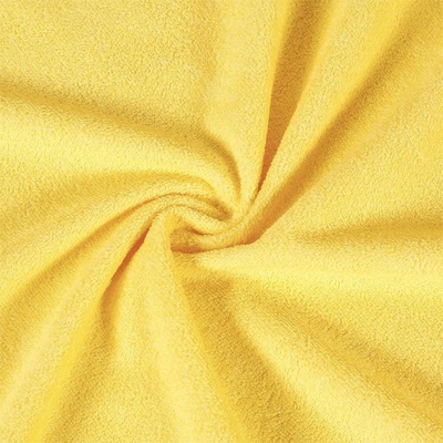 Nepriepustné jemné froté žlté, š.205