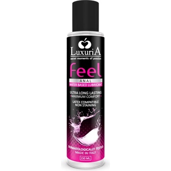Luxuria Лубрикант luxuria feel anal water based lubricant 150 ml
