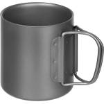 Fox Outdoor Products Чаша Fox Outdoor с двойни стени, титан, около 300 ml (33375)