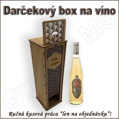 Darčekový box na fľašu 03