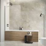 Radaway Modo New PNJ II параван за вана, цвят Gunmetal, матово-прозрачен, 90x150 см, стъкло 8 мм (10006090-92-01)
