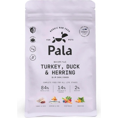 Raw Pala Adult #6 Krůta Kachna a Sleď 1 kg
