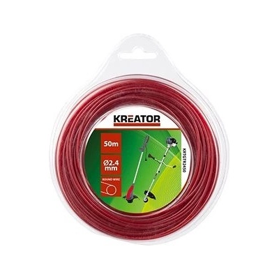 KRTGTR2450 - Struna kulatá 2,4 mm x 50 m