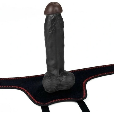 LoveToy Easy Strapon Set 7.5″ 19 cm připínací dildo s postrojem