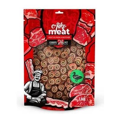 COBBYS PET AIKO Meat mini rolky s kačicou a treskou 1 kg
