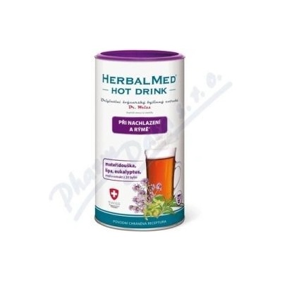 Herblamed HotDrink Dr.Weiss dýchanie+vitC 180 g