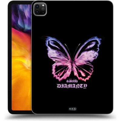 Picasee silikónový obal Apple iPad 11 2020 2.gen Diamanty Purple čierny