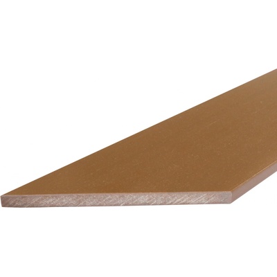 Everwood plotovka 100x10x na míru mm, zkosená Barva: teak