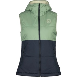 Stoic Дамски вълнен елек Stoic Women's MountainWool 120 StorboSt. II Vest Winter vest - Iceberg Green / Dark Navy - размер XS (132-1489-0311)