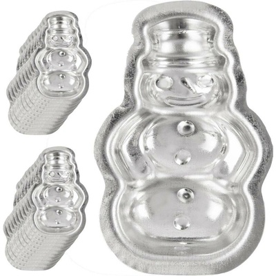 Orion Formička na pečení SNĚHULÁK 5,3 x 3,5 cm 20 ks