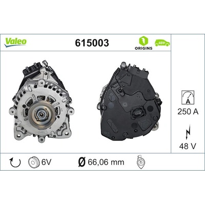 Generátor startéru VALEO 615003
