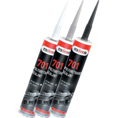 RADEX 701 polyuretánový tmel 310g čierny
