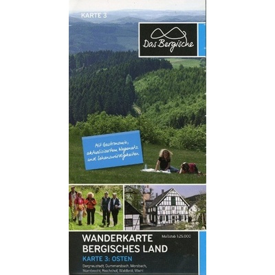 Naturpark Bergisches Land - Waldbröl Morsbach Reichsdorf Wanderkarte