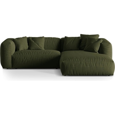 Micadoni Зелен модулен ъглов диван (десен ъгъл) Martina - Micadoni Home (MIC_RC_S_169_F1_MARTINA6)