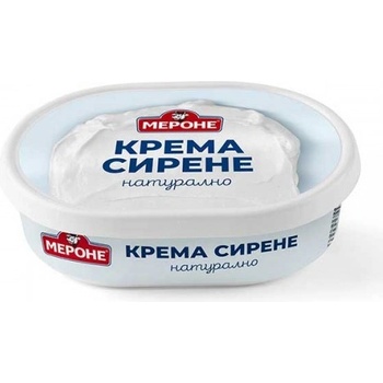 Мероне Крема сирене натурално за мазане Мероне 200гр