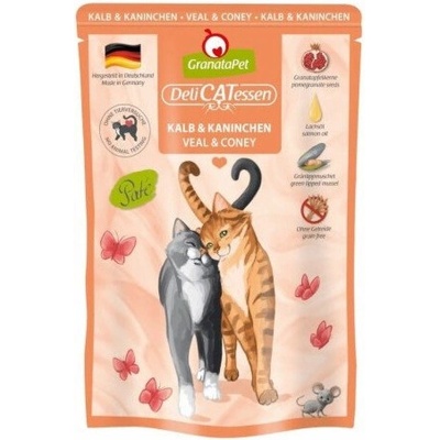 Granatapet DeliCATessen Veal and coney 85 g