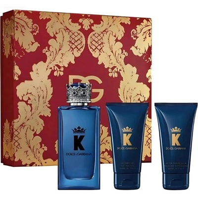 Dolce&Gabbana K by Dolce & Gabbana Подаръчен комплект за мъже Размер EDP 100 + 50 ml душ гел + 50 ml афтършейв балсам