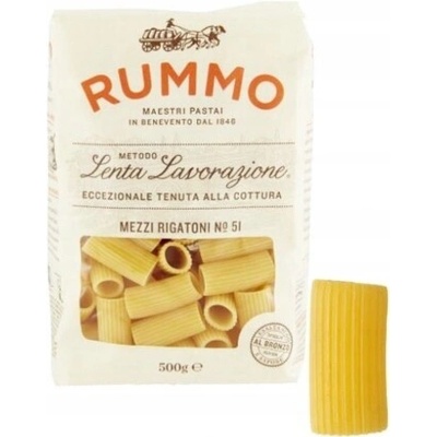 Rummo Mezzi Rigatoni č. 51 talianske cestoviny trubičky 500 g