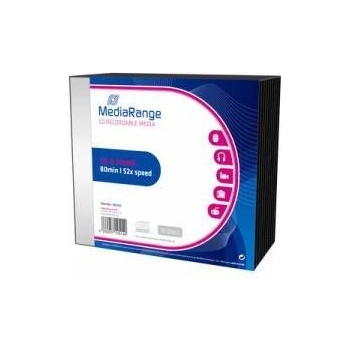 MediaRange CD-R 700MB (80 мин) - Slimcase 10 броя