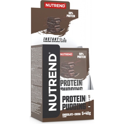 Nutrend Protein puding čokoláda kakao 5 x 40 g