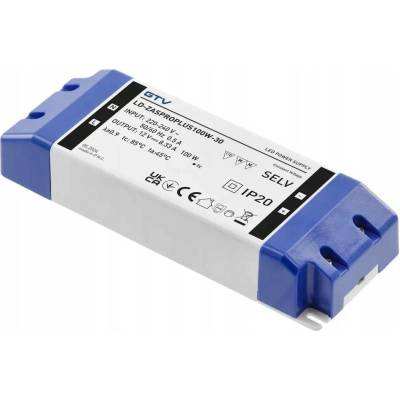 LED zdroj GTV PRO +, 12V/100W, IP20