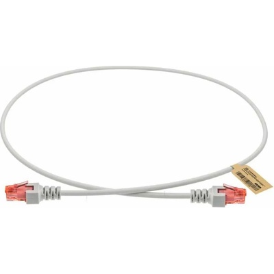 Conneu Пач корда, u/utp, кат. 6 lszh cca, сива, 0.5м (3-7611201-0.5)