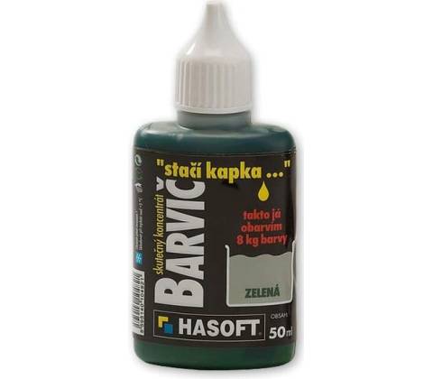Hasoft Farbič 50 ml zelená