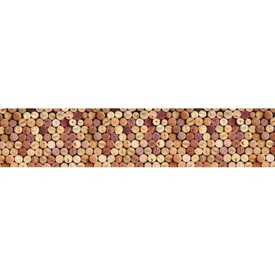 mySPOTTI Samolepící PVC tapeta do kuchyně splash Korek, rozměry 60x280 cm
